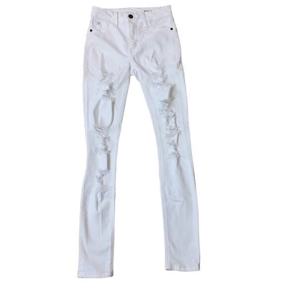 Pistola Iggy High Rise Distressed Jean - Pure - 24 - Picture 1 of 9